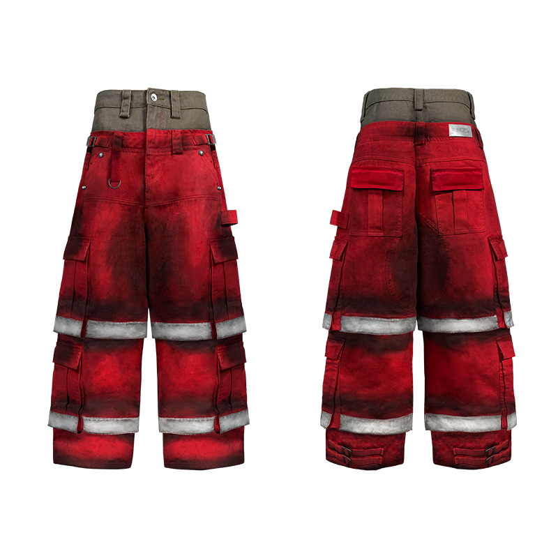 TecNineGroup丨DROP2 LABOURER CARGO PANTS - PSYLOS 1, TecNineGroup丨DROP2 LABOURER CARGO PANTS, Jeans, TecNineGroup, PSYLOS 1
